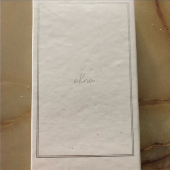 AKNA iPhone X case. BRAND NEW. Floral pattern. - Picture 2 of 3